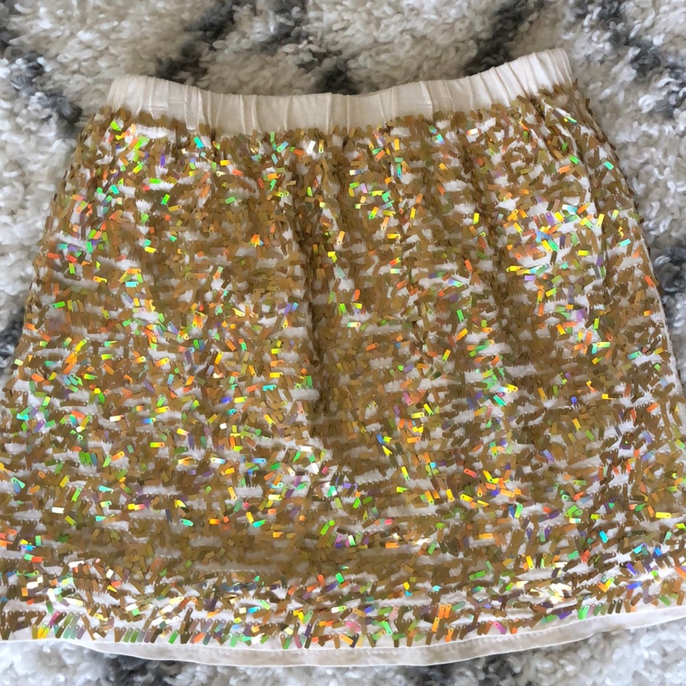 Crewcuts sequin skirt